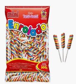 PIRULITO ENROLADINHO TUTTI FRUTI PCT 50 UND